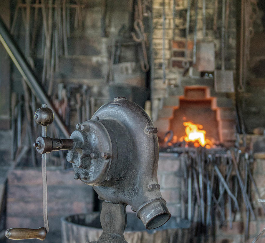 Blacksmith forge Photograph by Paul Freidlund