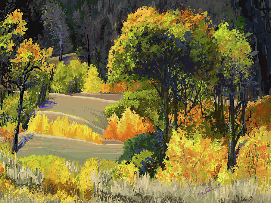 Blacktail Plateau Colors Digital Art by Pam Little
