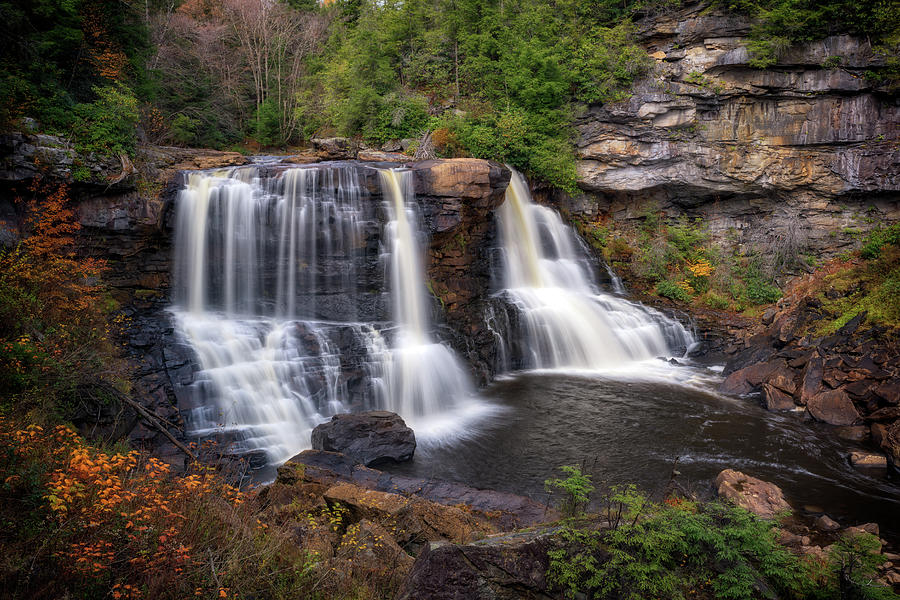 Waterfall Photograph - Blackwater Falls, West Virginia by Rick Berk