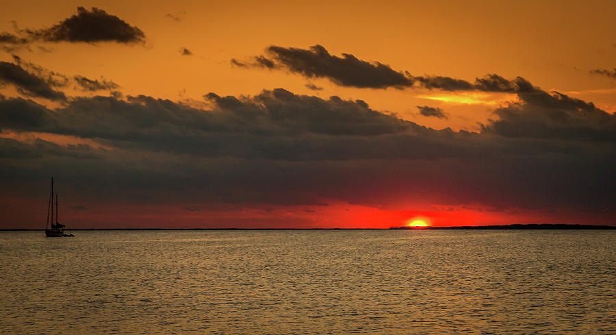 Blackwater Sound Sunset Photograph by Kent O Smith  JR