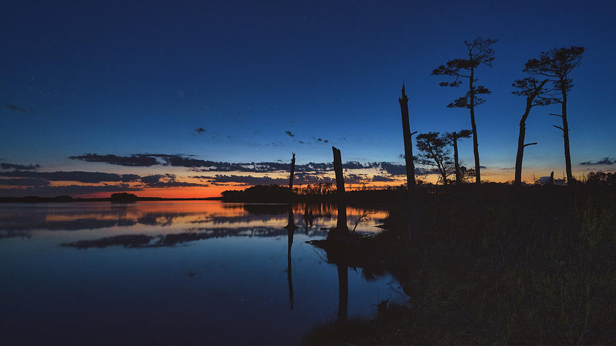 Landscape Photograph - Blackwater Sundown by Robert Fawcett