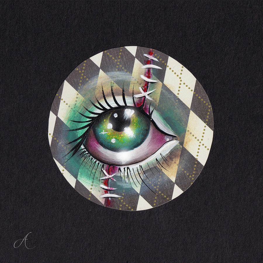Blackwells Eye Painting by Abril Andrade