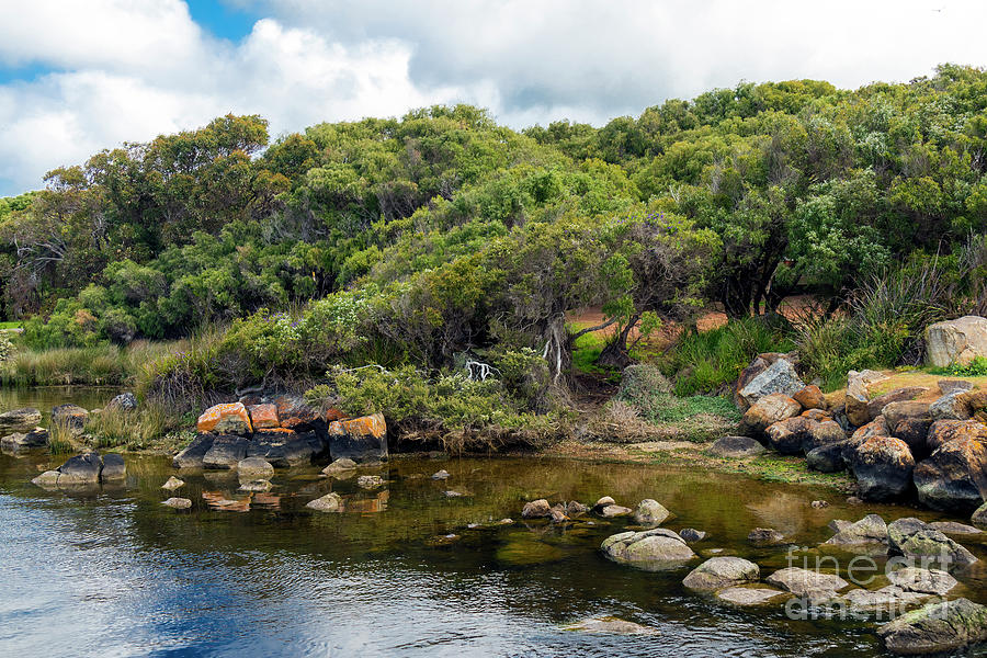Blackwood Rocks, Augusta, Western Australia Photograph by Elaine Teague