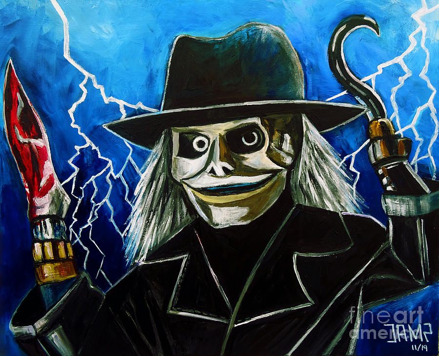 Blade Puppet master Painting by Jose Antonio Mendez - Fine Art America