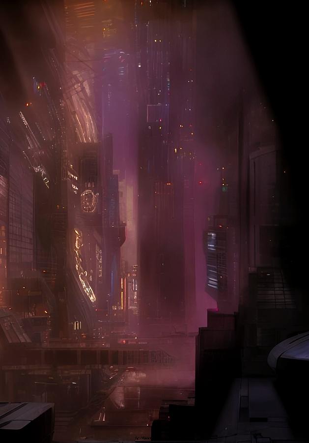 Blade Runner Nexus 1 Digital Art by Fred Larucci