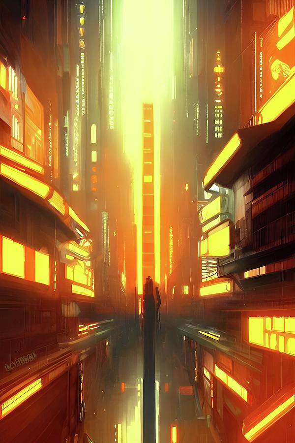 Blade Runner Nexus 11 Digital Art by Fred Larucci