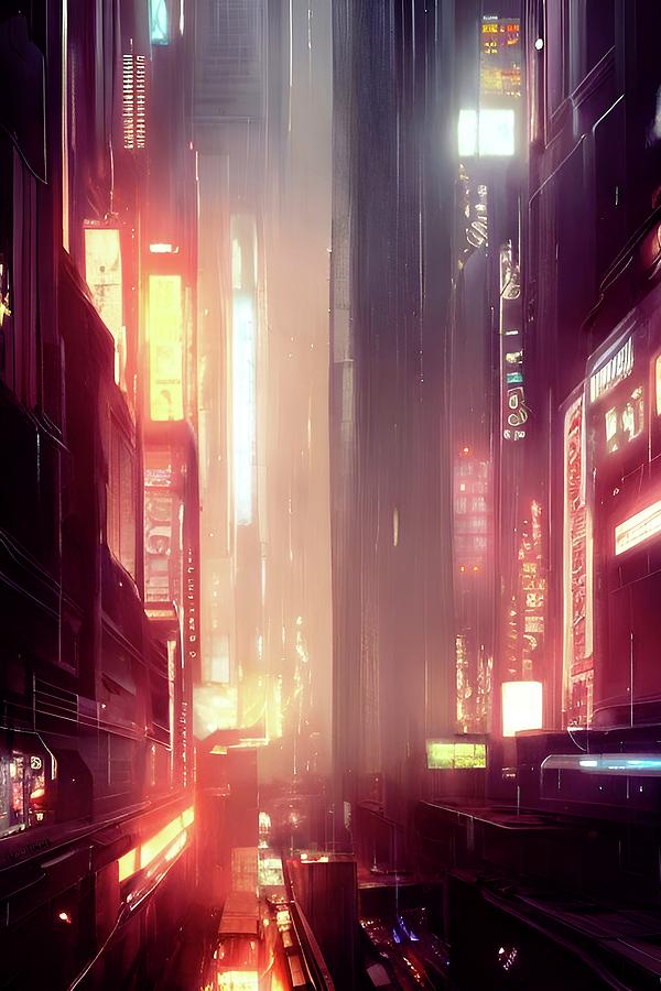 Blade Runner Nexus 12 Digital Art by Fred Larucci