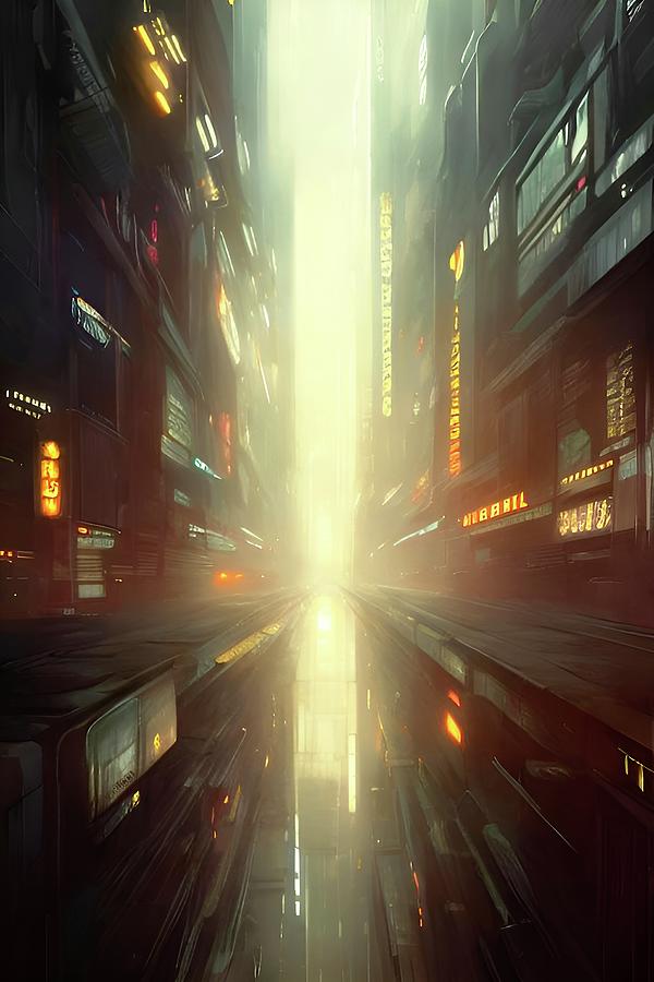 Blade Runner Nexus 13 Digital Art by Fred Larucci