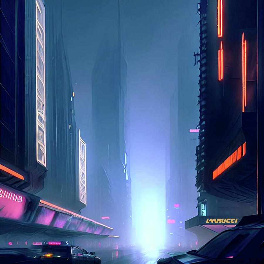 Blade Runner Nexus 15 Digital Art by Fred Larucci