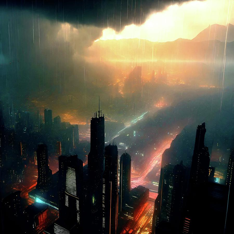 Blade Runner Nexus 17 Digital Art by Fred Larucci