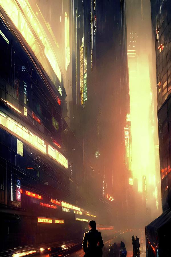 Blade Runner Nexus 3 Digital Art By Fred Larucci   Pixels