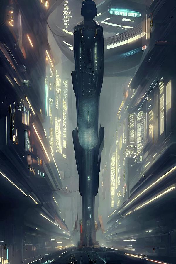 Blade Runner Nexus 9 Digital Art by Fred Larucci