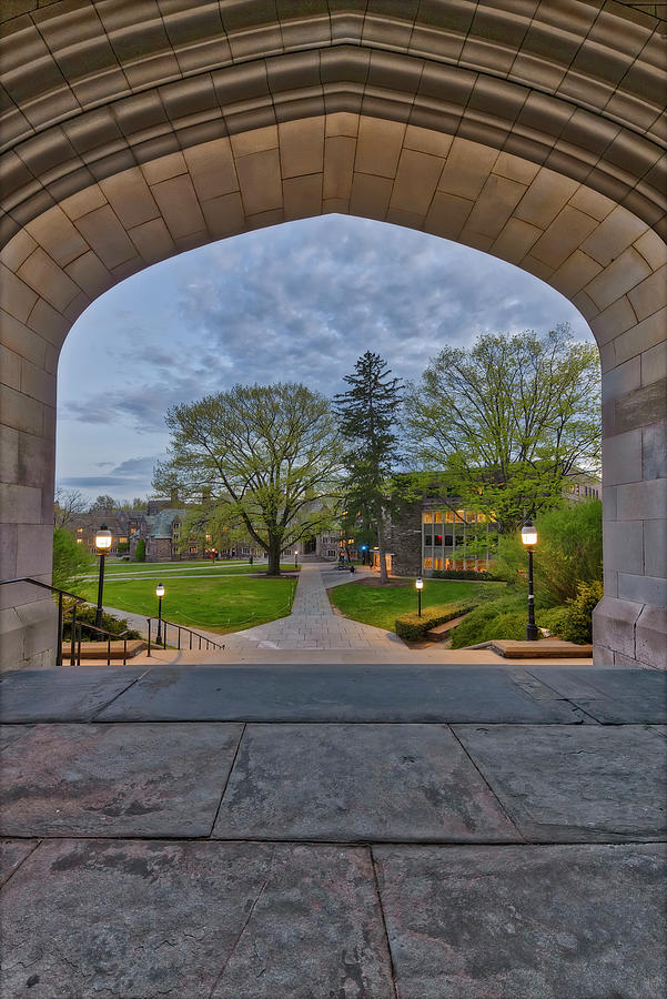 Blair Hall Arch Princeton View Photograph by Susan Candelario