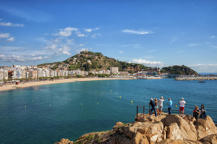 Blanes Sea Town on Costa Brava in Spain Photograph by Artur Bogacki