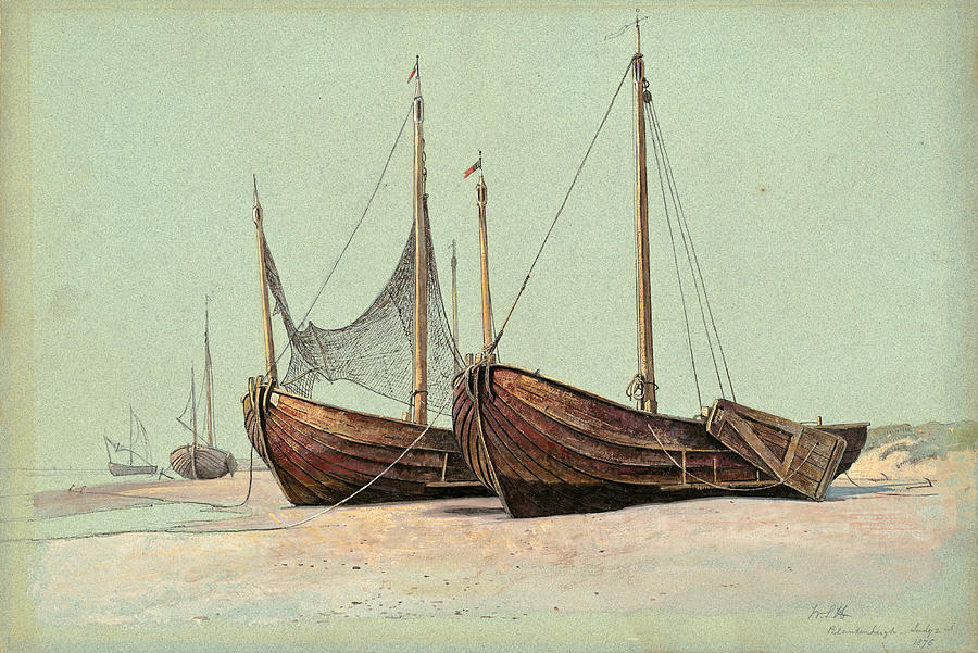 Blankenbergh Drawing by William Stanley Haseltine