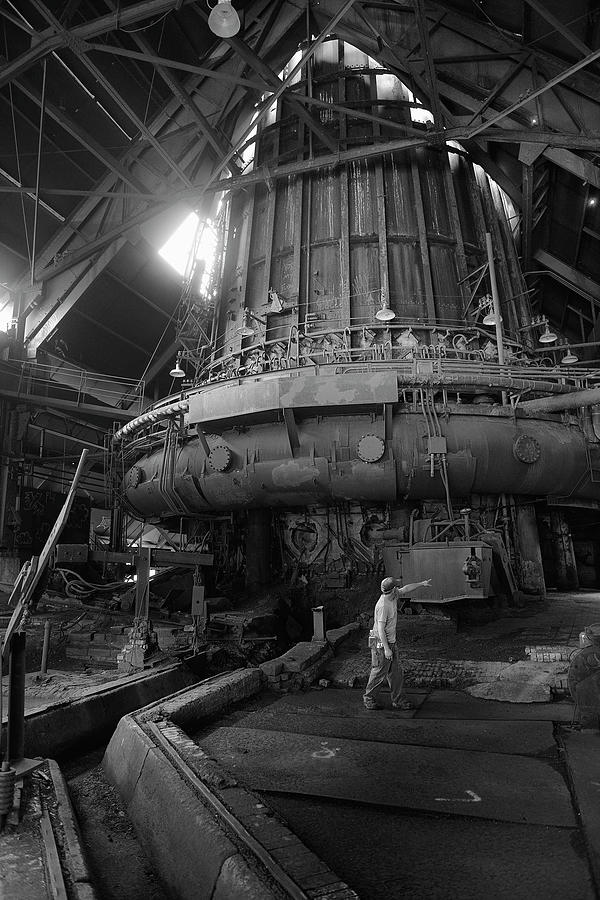 Blast furnace, Carrie Furnaces.  Pittsburgh, Pennsylvania Photograph by Kevin Oke