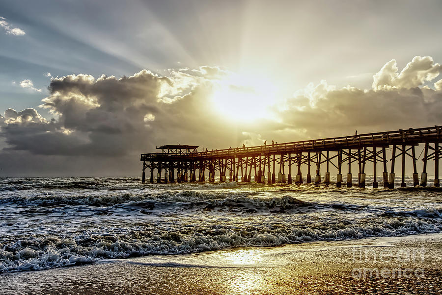 Blast Of Light At Cocoa Beach Photograph by Jennifer White