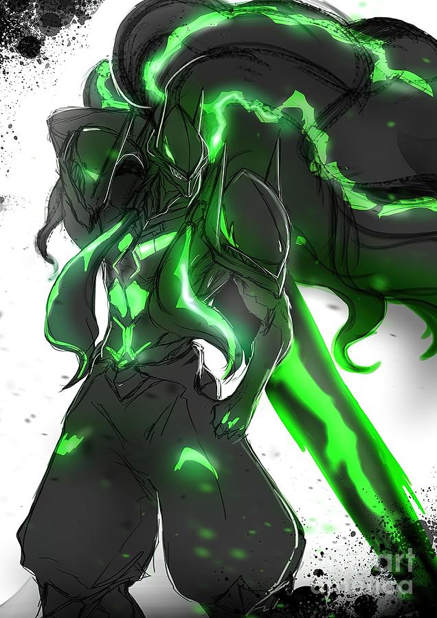 Blazblue Susanoo Painting by Aiden Chloe | Pixels