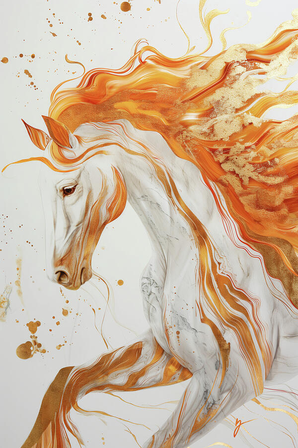 Blaze Painting by Greg Collins