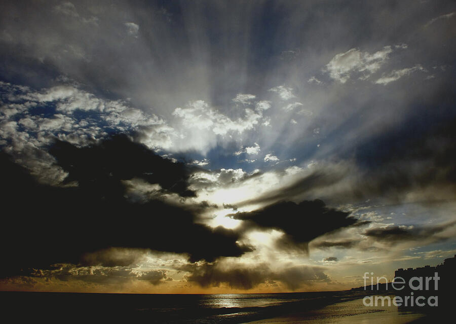 Blazing Clouds Photograph by fototaker Tony