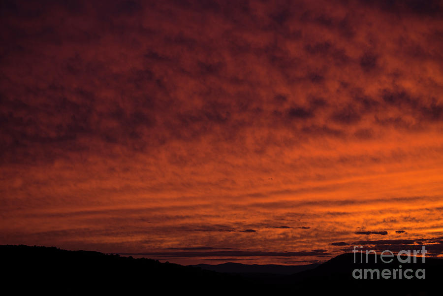 Blazing Sunset Photograph by Alana Ranney