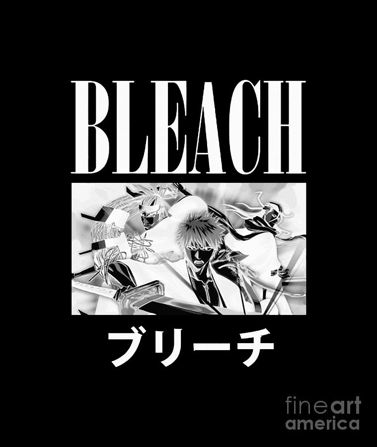 Bleach Digital Art - Bleach in Grunge Style by Achirsyah Moe