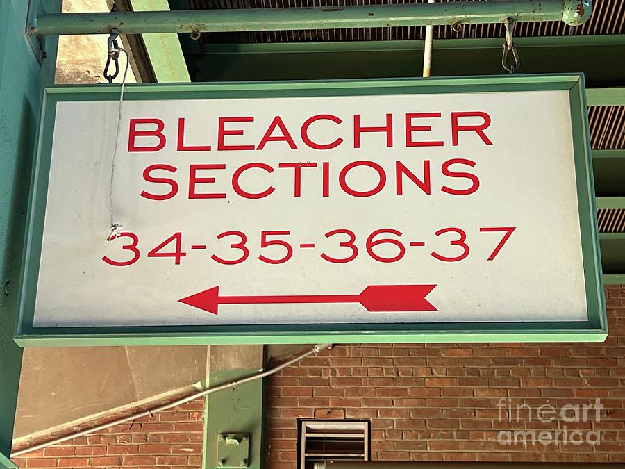 Bleacher Sections Photograph by Lisa Cassinari - Fine Art America