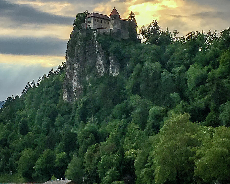 Bled Castle Slovenia Photograph by Mike Worley Bled Castle Slovenia Photograph by Mike Worley