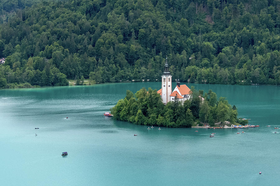 Bled Island, Slovenia Photograph by Barb Gabay - Fine Art America