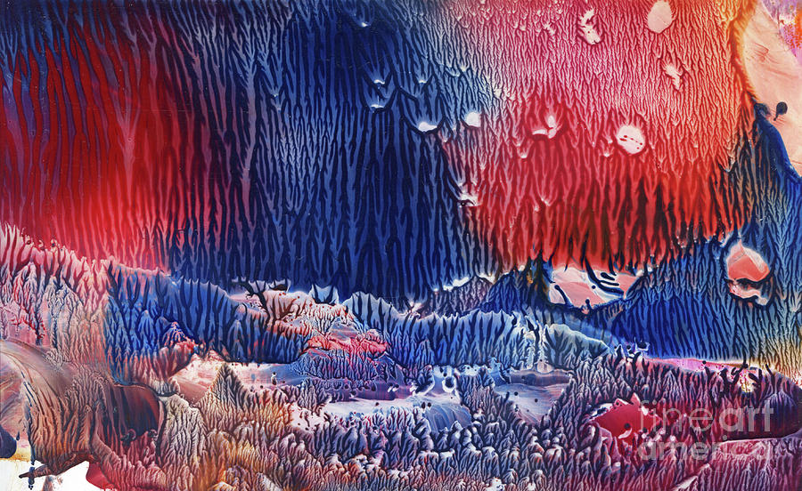 Bleeding Sky Painting by Wilma Lopez