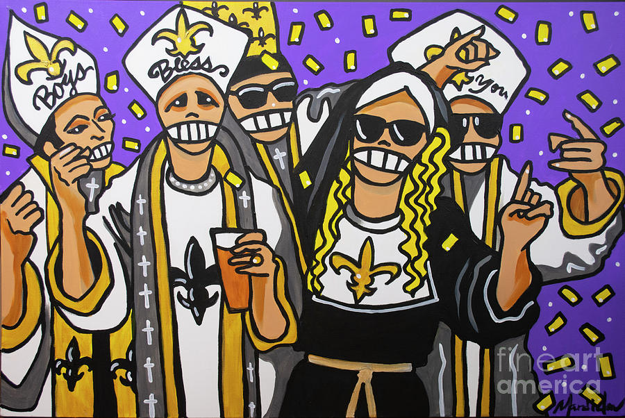 Bless you Boys Painting by Mardi Claw