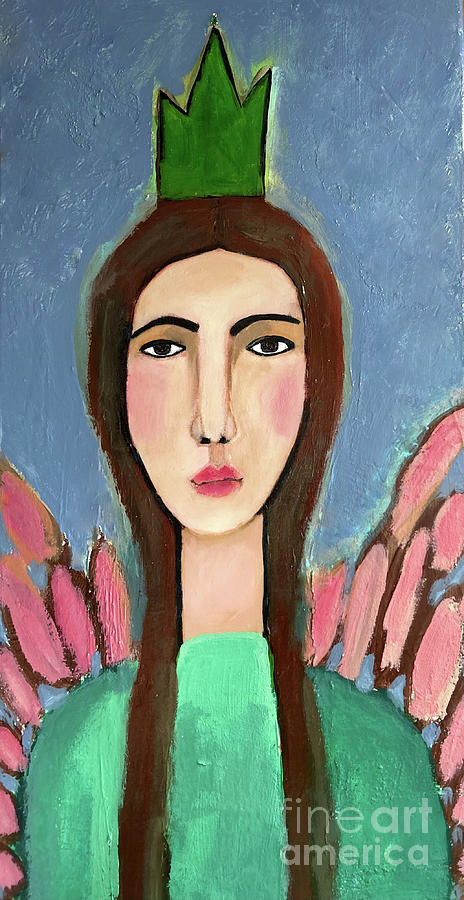 Angel Mixed Media - Blessed Angel  by Candace Thomas