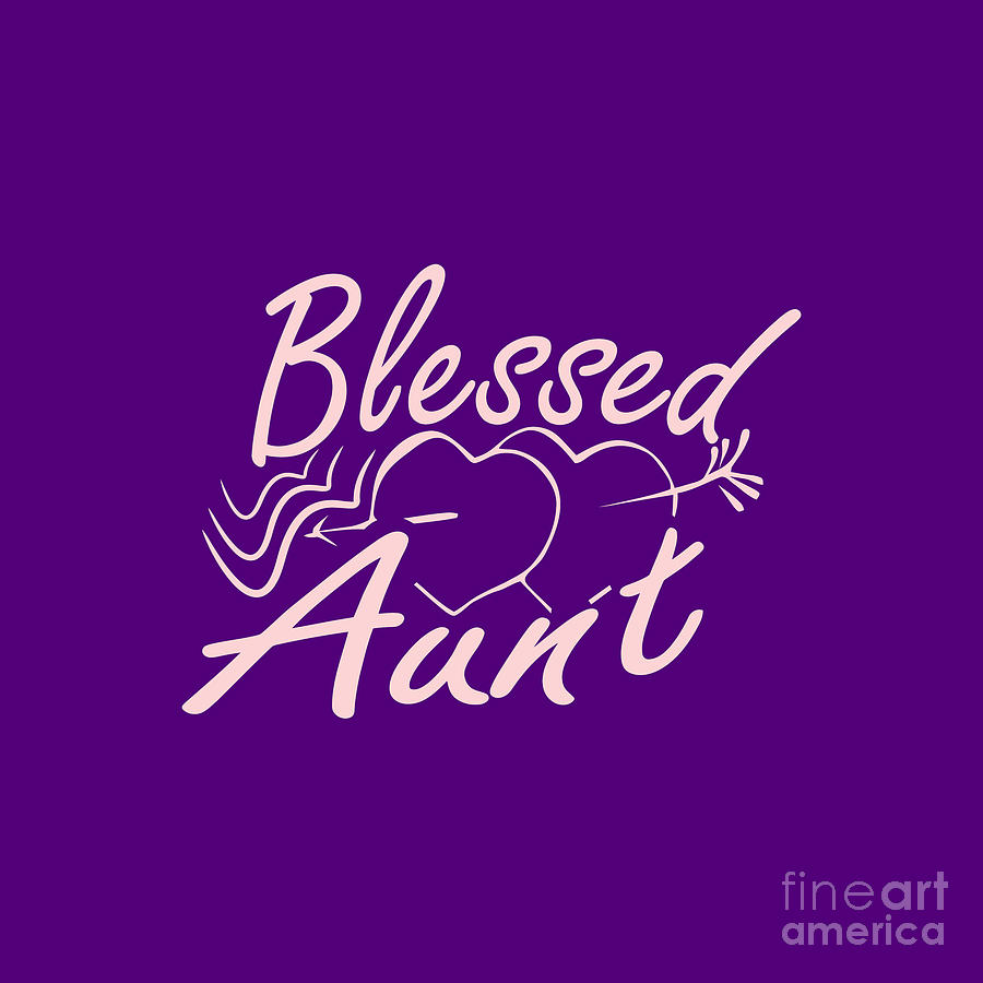Blessed Aunt Aunt Drawing by Paramita Suartini