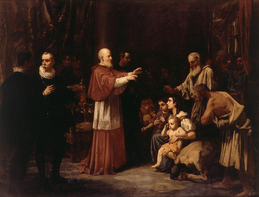 Blessed Juan de Ribera in the expulsion of the Moors Painting by ...