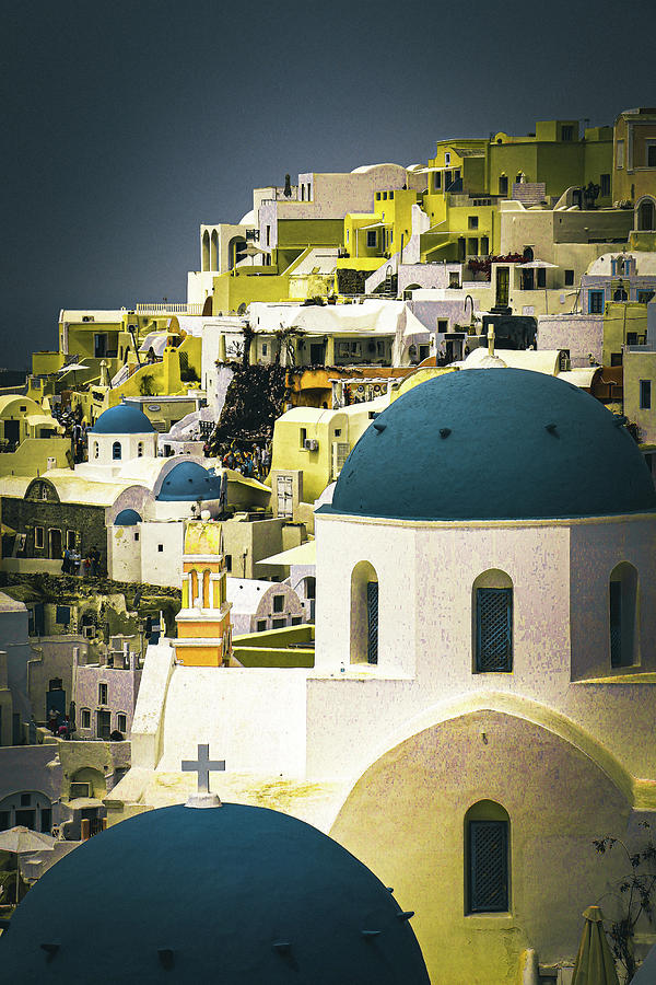 Greek Photograph - Blessed Life 2 by Shelly John