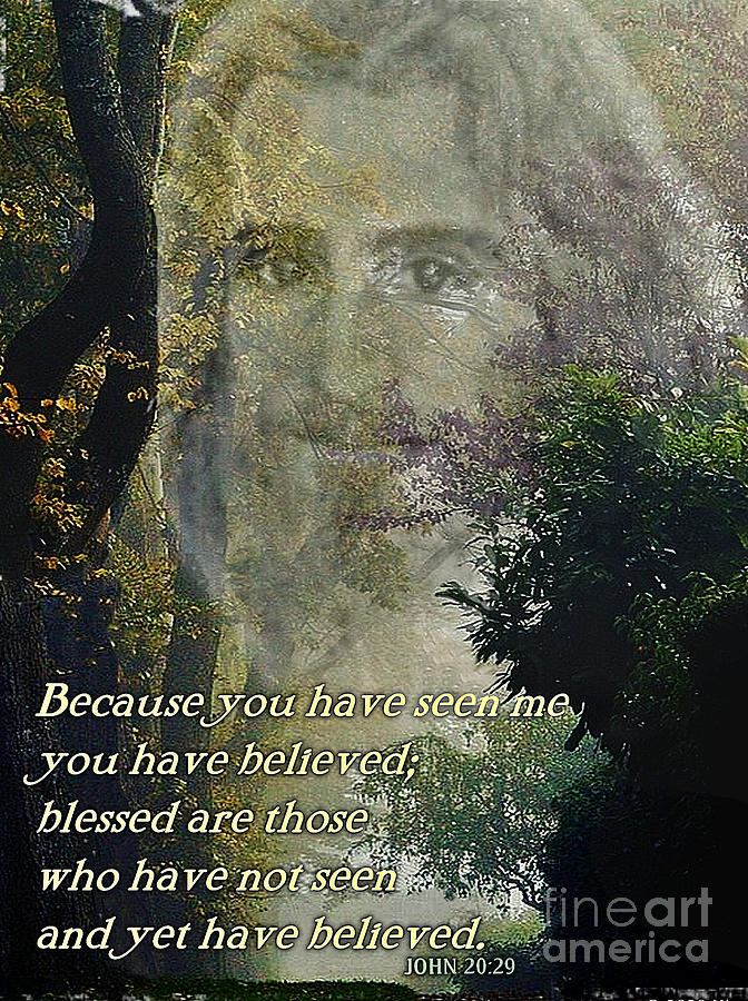 Blessed to Believe Mixed Media by Kimberly Furey