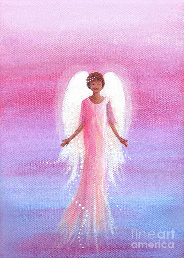 Blessings - Angels Rising - Feng Shui Painting by Julia Underwood