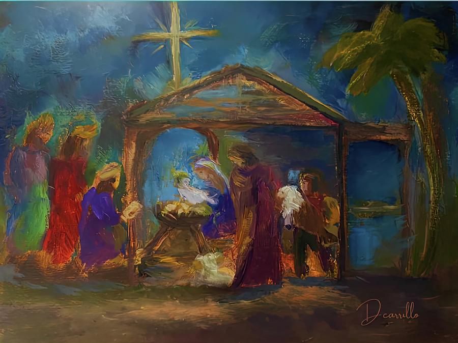 Blessings From Heaven Painting by Donna Carrillo