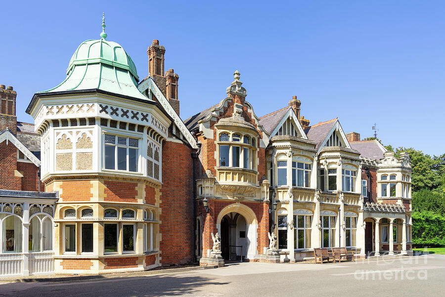 Bletchley Park Mansion House, Bletchley Park, Milton Keynes ...