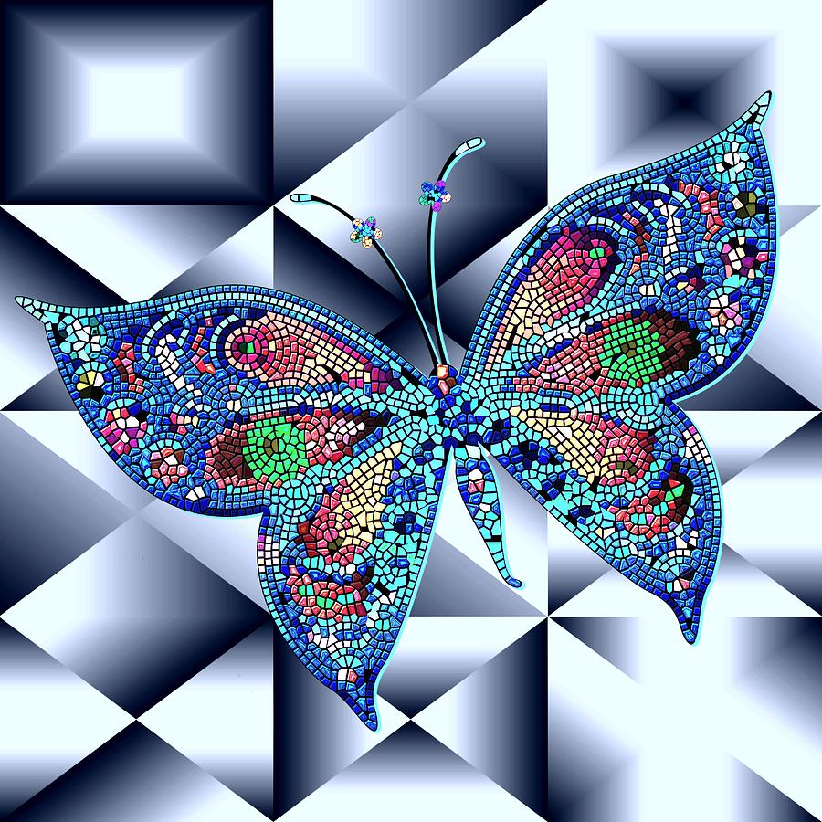 Fanciful Butterfly Ornament