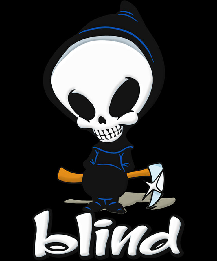 Blind Grim Reaper Essential TShirt Digital Art by Vern Muller Fine