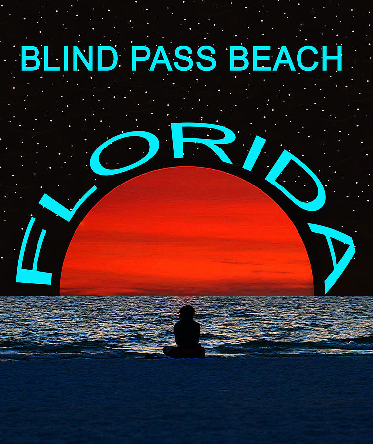 Blind Pass Beach FL Dream Girl Mixed Media by David Lee Thompson