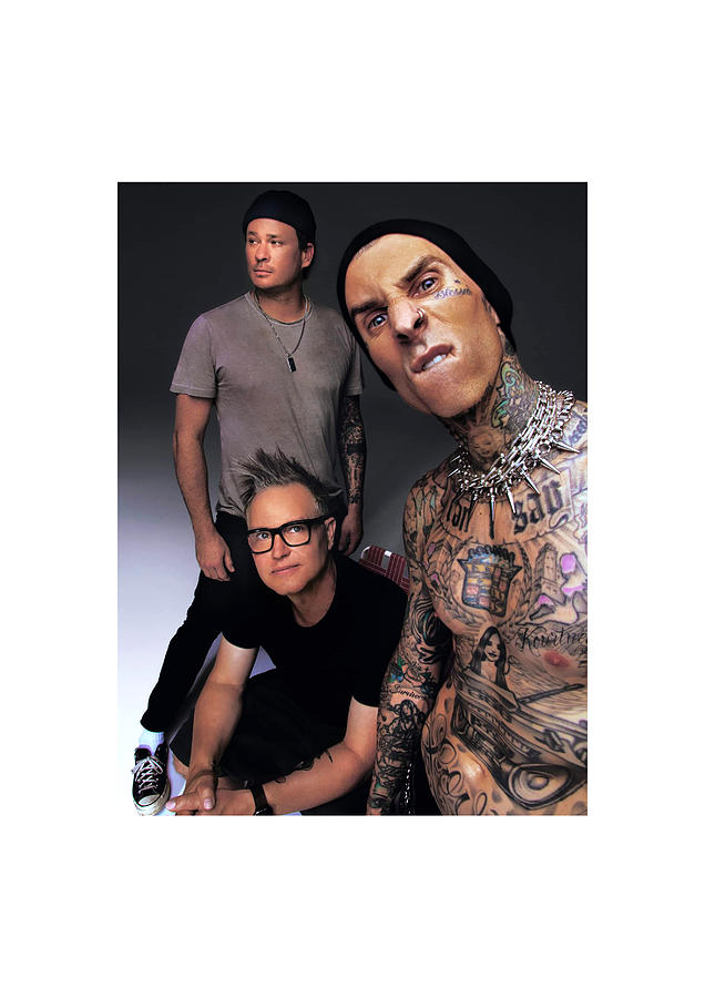 Blink 182 Members Iy22 Digital Art by Indah Yose - Fine Art America