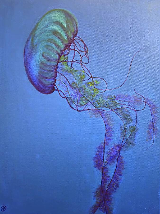 Blob Painting by Angela Brunson Blob Painting by Angela Brunson