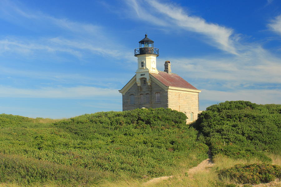 Block Island North Lighthouse Photograph by John Burk | Fine Art America