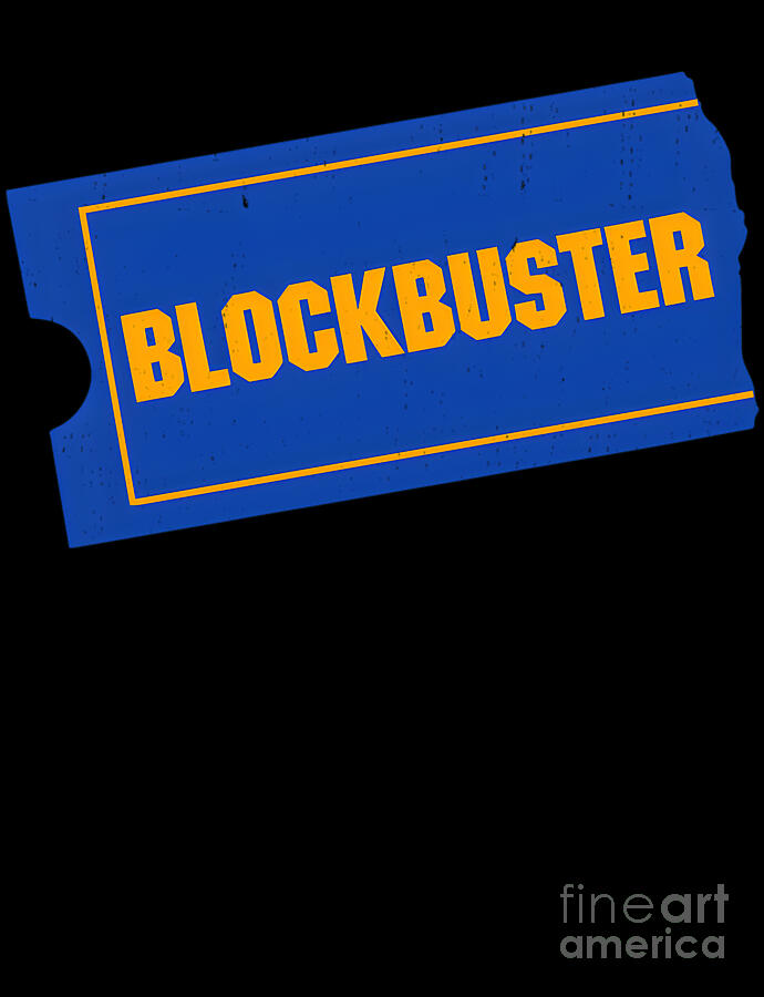 Blockbuster Video Logo Digital Art by Erria Daniels - Fine Art America