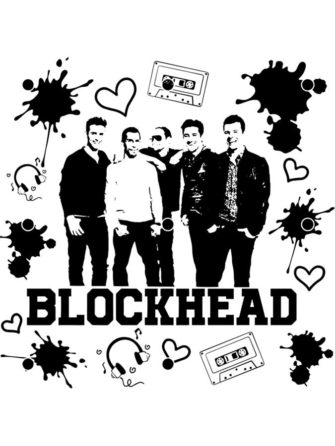 BLOCKHEAD New Kids on the Block Digital Art by Lawrence Perkins Fine