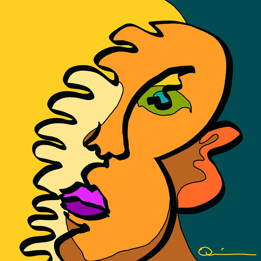 Blonde 2 Digital Art by Jeffrey Quiros
