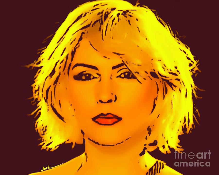 Blondie Painting - Blondie by Jack Bunds Blondie Painting - Blondie by Jack Bunds