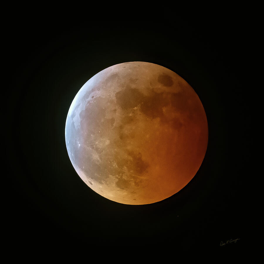 Blood Moon Photograph by Dan McGeorge Blood Moon Photograph by Dan McGeorge